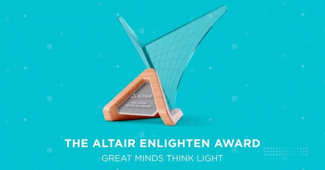 Bewerbungen für den Altair Enlighten Award 2023 können ab sofort eingereicht werden