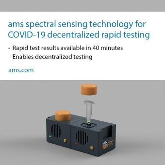 ams wurde von ELDIM für COVID-19 (SARS-CoV-2)-Schnelltests ausgewählt