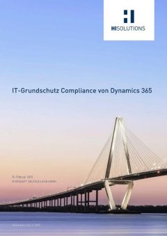 HiSolutions erstellt neues Workbook zur IT-Grundschutz-Compliance von Microsoft Dynamics 365