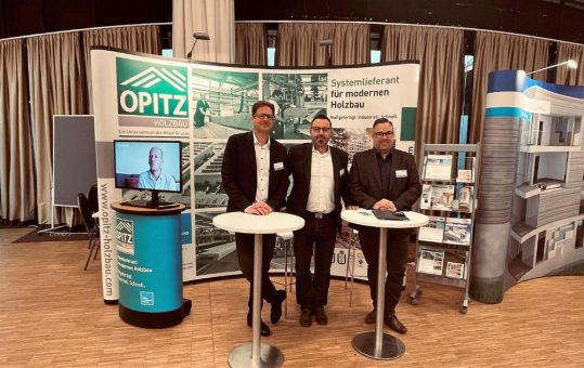 3. Dt. Holzbau-Kongress in Berlin: Opitz Holzbau sehr gefragt