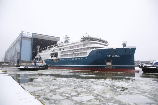 Kreuzfahrt: Luxusreise-Visionärin tauft dritten Expeditions-Neubau für Swan Hellenic