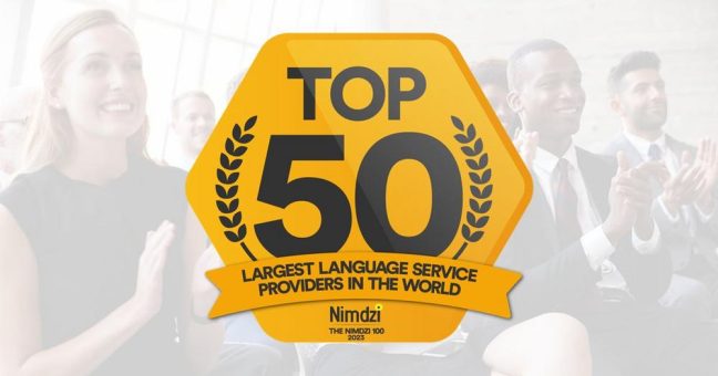 KERN AG, Sprachendienste wieder unter den 50 weltweit größten Sprachdienstleistern
