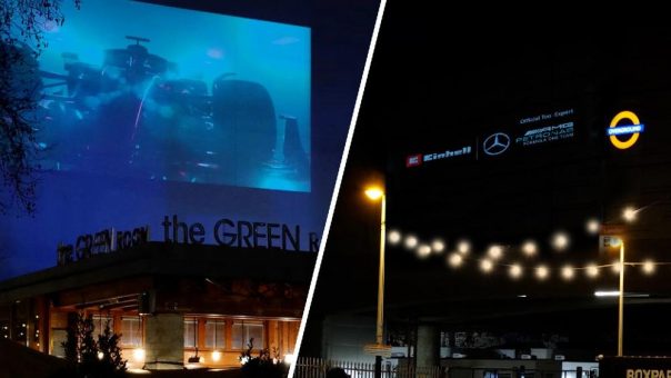 Zwei Partner, eine Mission: Einhell startet Partnerschaft mit Mercedes-AMG PETRONAS F1 Team mit spektakulärer Guerilla-Aktion