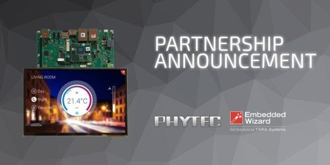 Embedded Wizard erweitert Portfolio an unterstützen Plattformen: Kooperation zwischen TARA Systems und PHYTEC