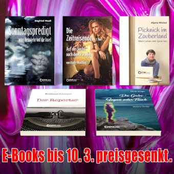 Kein Visum für den Herrn Pfarrer, sattelfest im Deutschen und ein Versuch, einen Mord zu verhindern-5 E-Books von Freitag bis Freitag zum Sonderpreis