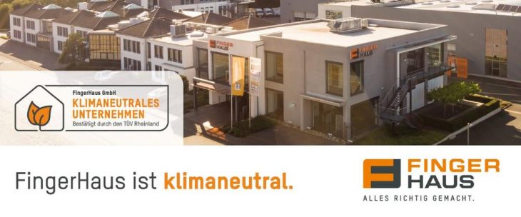 FingerHaus ist klimaneutral