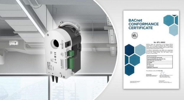 BACnet Zertifizierung für VAV Kompaktregler