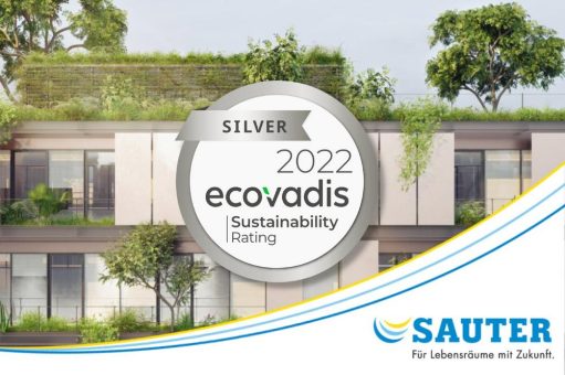 SAUTER Deutschland erhält ESG-Zertifizierung mit „Silver Medal“ im EcoVadis Nachhaltigkeitsrating