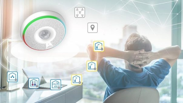 Neuer IoT-Multisensor mit Bluetooth-Mesh- und iBeacon-Technologie