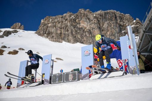 Red Bull Bankx: Johanna Holzmann und Ferdinand Dorsch siegen bei dem Ski-Event für Jedermann