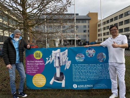 Komplexe Speiseröhren-OP ohne großen Bauchaufschnitt erstmals mit da Vinci-Roboter in der Region