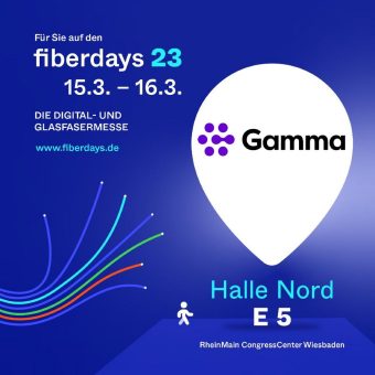 Mitte März in Wiesbaden: Gamma und FUSION IoT sind auf den BREKO Fiberdays 2023