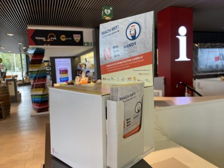 Handy-Aktion in den Stuttgarter Tourist Informationen
