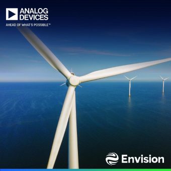 Envision Energy nutzt MEMS-Sensortechnologie von Analog Devices für den Bau intelligenterer und sichererer Windkraftanlagen