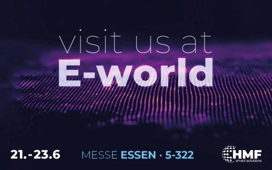 HMF auf der E-world 2022:  Smarte Kommunikationslösungen für heute und morgen