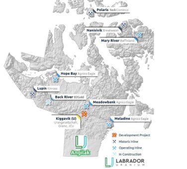 Labrador Uranium kündigt Erwerb des Angilak-Grundstück, schafft damit ein führendes kanadisches Uranunternehmen und kündigt gleichzeitige Privatplatzierung an
