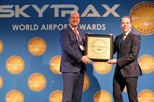 Auszeichnungen als „Best Airport Staff in Europe“ und „Best Airport in Central Europe“