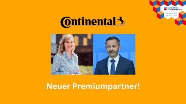 Continental wird Premiumpartner des 33. Bayerischen Landesturnfestes