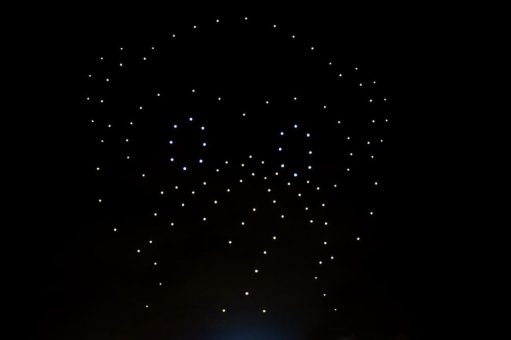 Nocturne Drone Shows stellt neues Drohnensystem mit Guinness Weltrekord vor