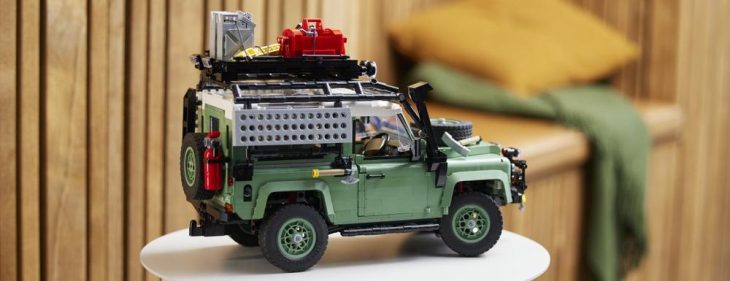 Mit dem neuen Classic Land Rover Defender 90 von LEGO® Icons
