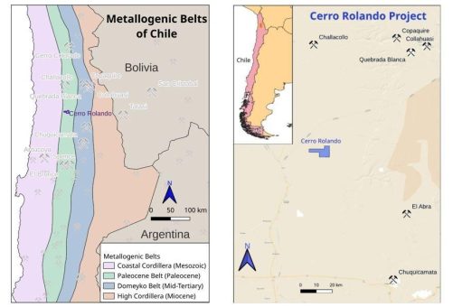 Hannan unterzeichnet Vertrag mit einer Option zum Erwerb von 100 % des Kupferporphyr-Projekts Cerro Rolando im metallogenen Gürtel des Paläozäns im Norden Chiles