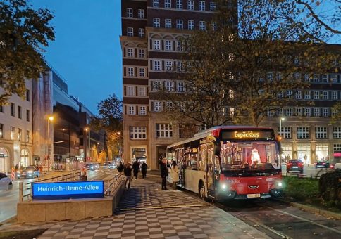 Kostenloser Gepäckbus für unbeschwertes Bummeln an den Adventssamstagen