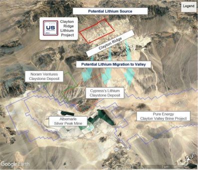USCM leitet Genehmigungsverfahren für Bohrungen auf dem Lithium-Grundstück Clayton Ridge ein