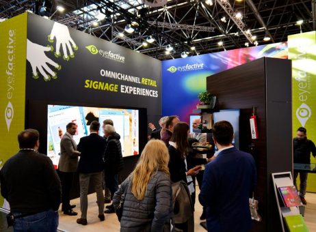 eyefactive präsentiert Smart Signage Anwendungen auf der EuroShop 2023