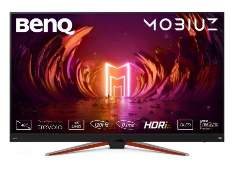 BenQ MOBIUZ EX480UZ – erster BenQ Gaming  Monitor mit OLED Technologie, 48 Zoll und 4K-UHD