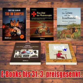 Hungrig bleibende Pizza-Besteller, Blicke in die Zukunft und ein Löwe hinterm Brombeergebüsch – Fünf E-Books von Freitag bis Freitag zum Sonderpreis