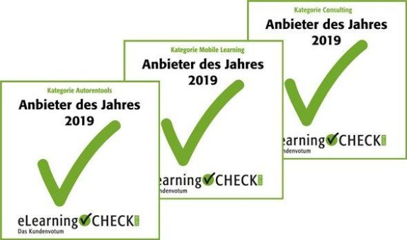 eLearningCHECK-Sonderpreis geht an inside für 11 Auszeichnungen in 10 Jahren