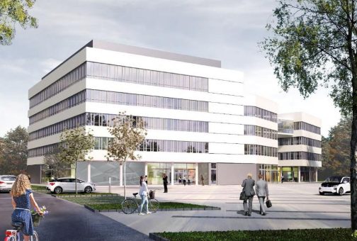 Sky Campus Nordport: Neubau eines fünfstöckigen Bürogebäudes in Hamburg, Norderstedt