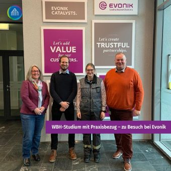 Zu Besuch bei Evonik