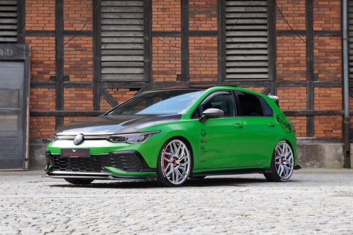 Giftgrüner Hot Hatch: Golf GTI Clubsport mit Bodykit, Barracuda Dragoons und Co.