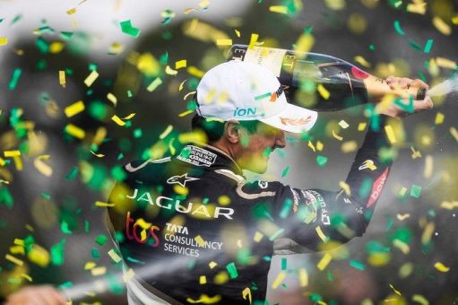 Sensationelles Doppelpodium für Jaguar TCS Racing in der FIA Formel E – Sieg für Mitch Evans und Platz 3 für Sam Bird