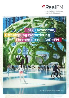 ESG, Taxonomie, Offenlegungsverordnung – Themen für das CoReFM!