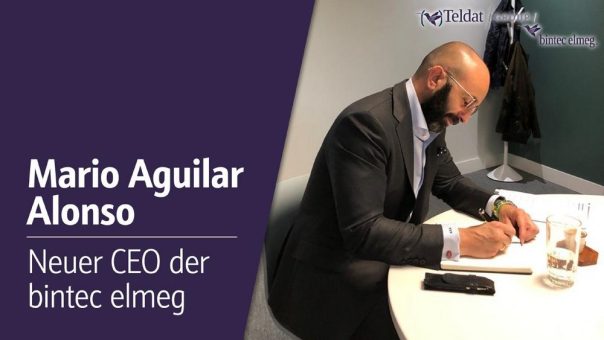 Mario Aguilar ist neuer CEO bei bintec elmeg innerhalb der Teldat Group
