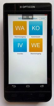 Der Mobile Computer H-31/-33 von Opticon Sensoren eröffnet opta data neue Wege der mobilen Datenerfassung