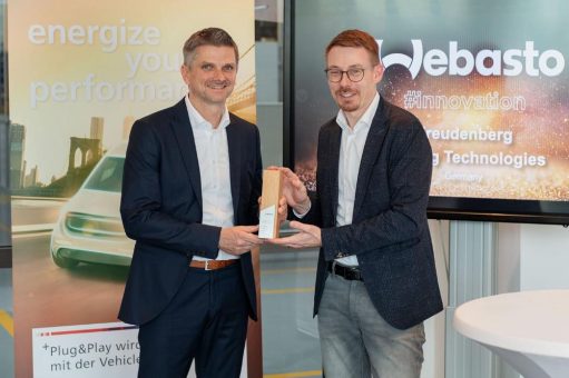 Erster Webasto Supplier Innovation Award geht an Freudenberg Sealing Technologies