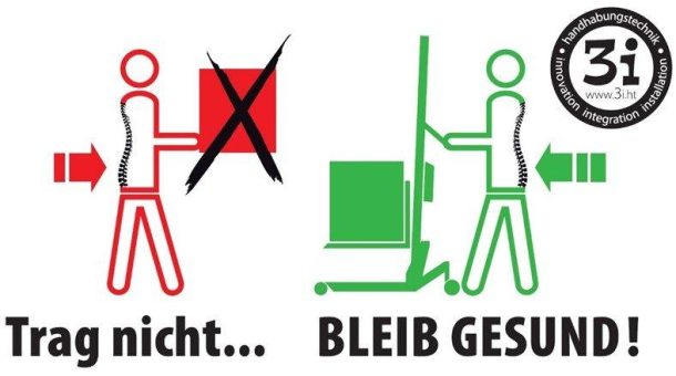 Trag nicht, bleib gesund – das 3i-Motto auf der LogiMAT