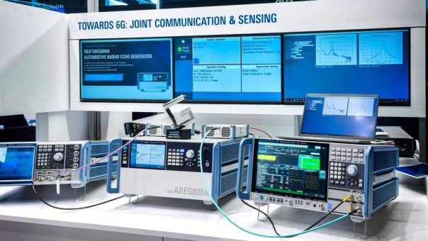 JCAS-Referenz-Messaufbau von Rohde & Schwarz mit GTI Award ausgezeichnet