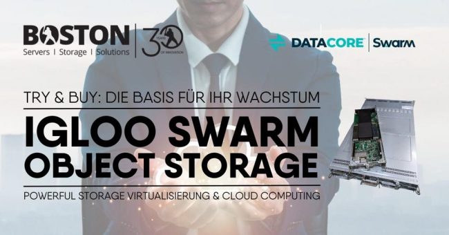 Boston intensiviert Partnerschaft mit DataCore Software