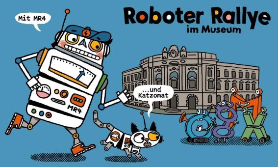 Ab 11. April 2023: Roboter Rallye im Museum für Kommunikation Berlin