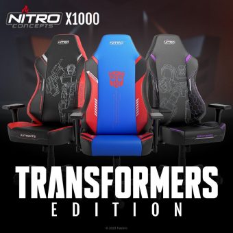 Nitro Concepts X1000 – Transformers Editions