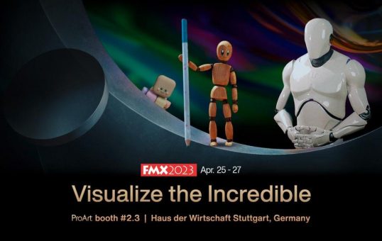 “Visualize the Incredible” mit ASUS ProArt auf der FMX 2023