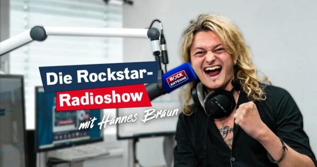 ROCK ANTENNE startet exklusive Rockstar-Radioshow mit Hannes Braun von Kissin‘ Dynamite