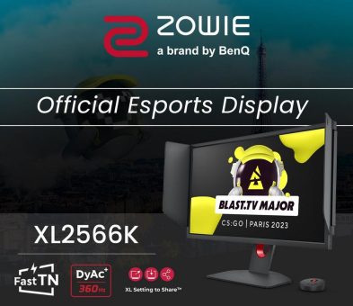 ZOWIE schließt Partnerschaft mit BLAST.tv für das  CS:GO-Turnier Paris Major 2023