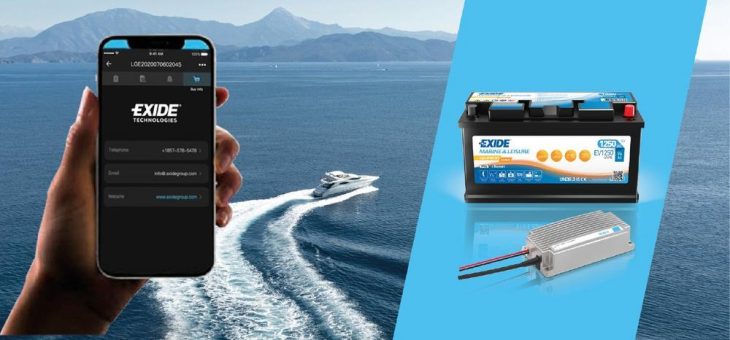 Exide bringt spezielle Ladegeräte für seine Lithium-Ionen-Batterien für Marine- und Freizeitanwendungen auf den Markt