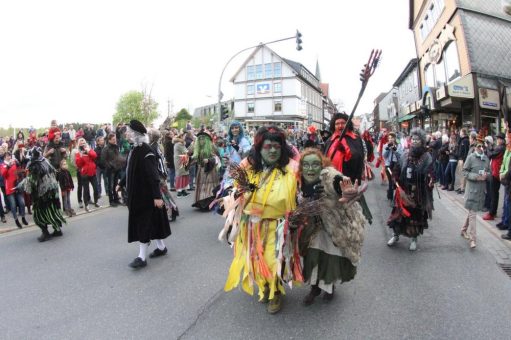 Walpurgisspektakel im Kurpark Braunlage