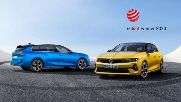 So sehen Sieger aus: Red Dot Award 2023 für den Opel Astra